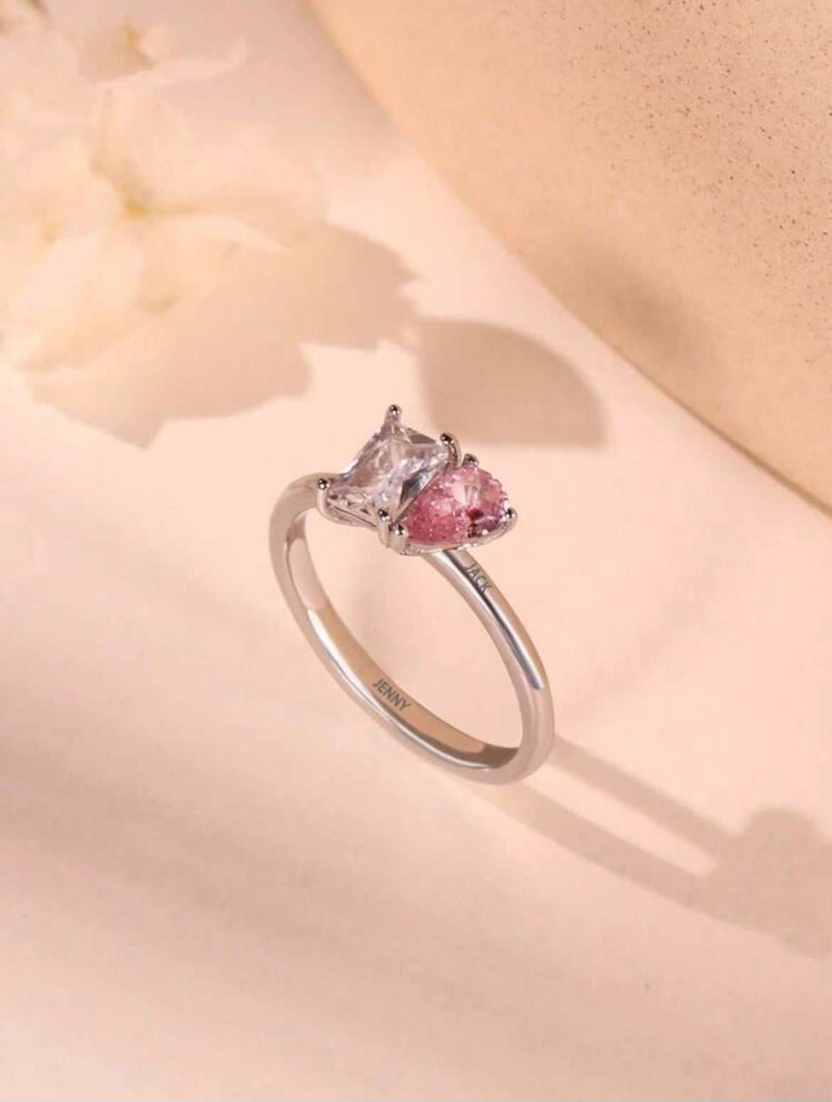 Personalized Birthstone Ring